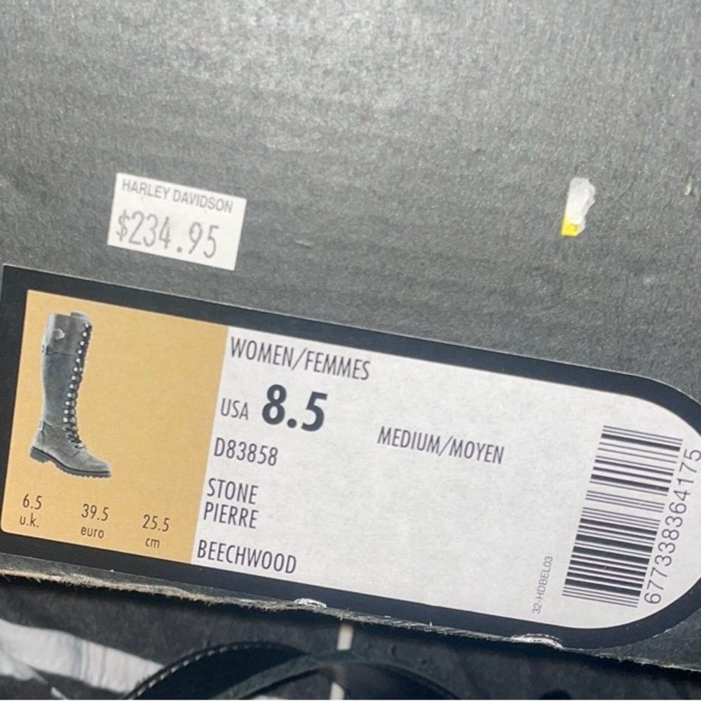 Brand New, Harley Davidson Women’s Size 8.5 Tall Boots